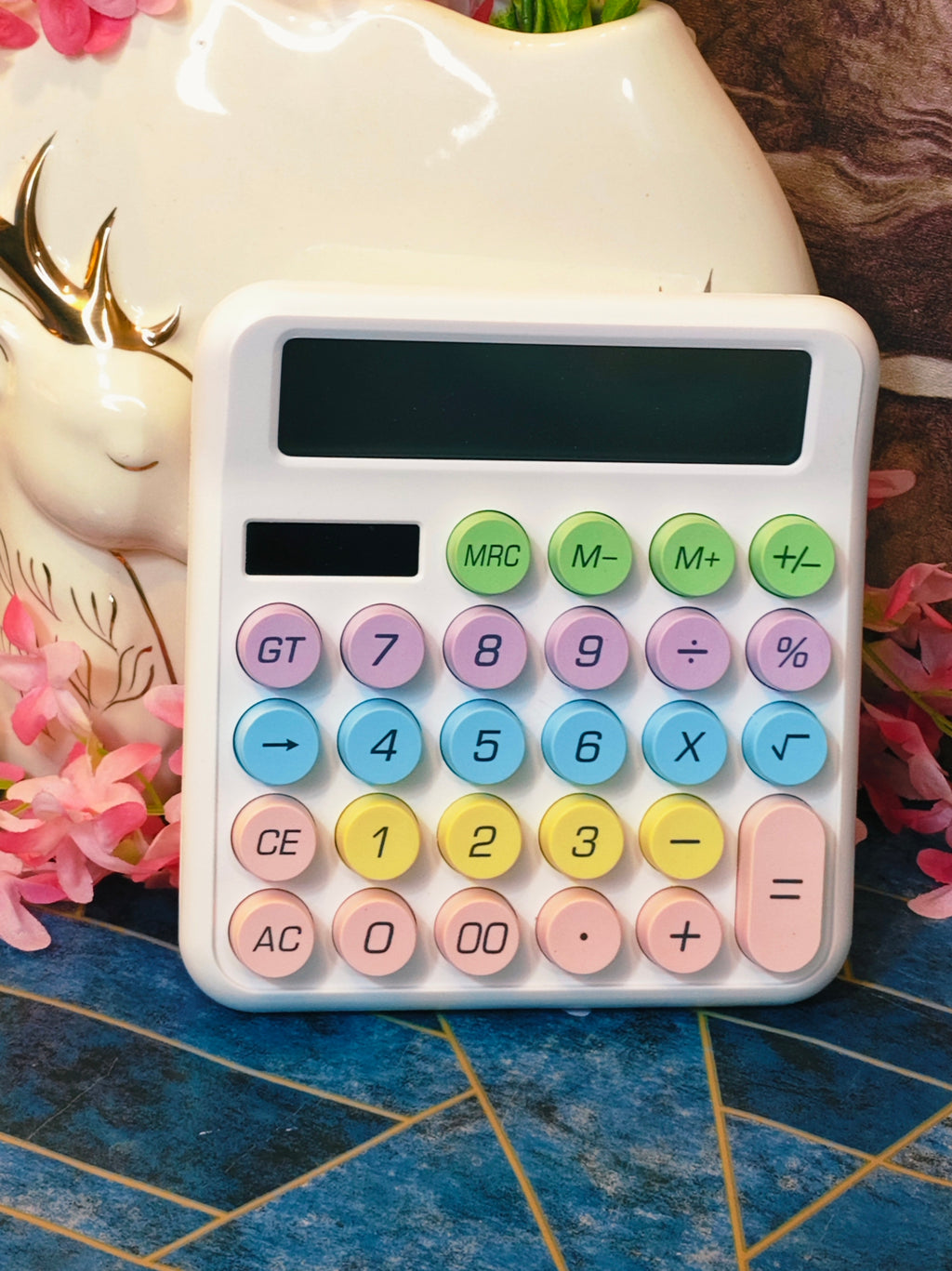 Electronic Calculator|Premium quality|Solar charging |Pastel colours|Kiidzkornerz