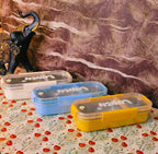 700ml Leakproof lunchbox|Insulated|Stainless steel|BPA free cutlery|SUS 304|kiidzkornerz
