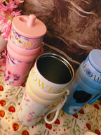 Floral 900ml Tumblers|Insulated|Stainless steel|Spillproof|Functional|kiidzkornerz