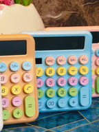 Electronic Calculator|Premium quality|Solar charging |Pastel colours|Kiidzkornerz