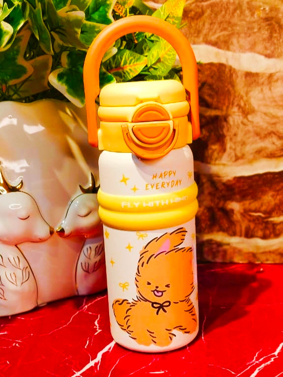 Happy 😃 Everyday Bottles|Dual Sip |spill Proof |Insulated|Toddler bottles |Premium quality|500ml