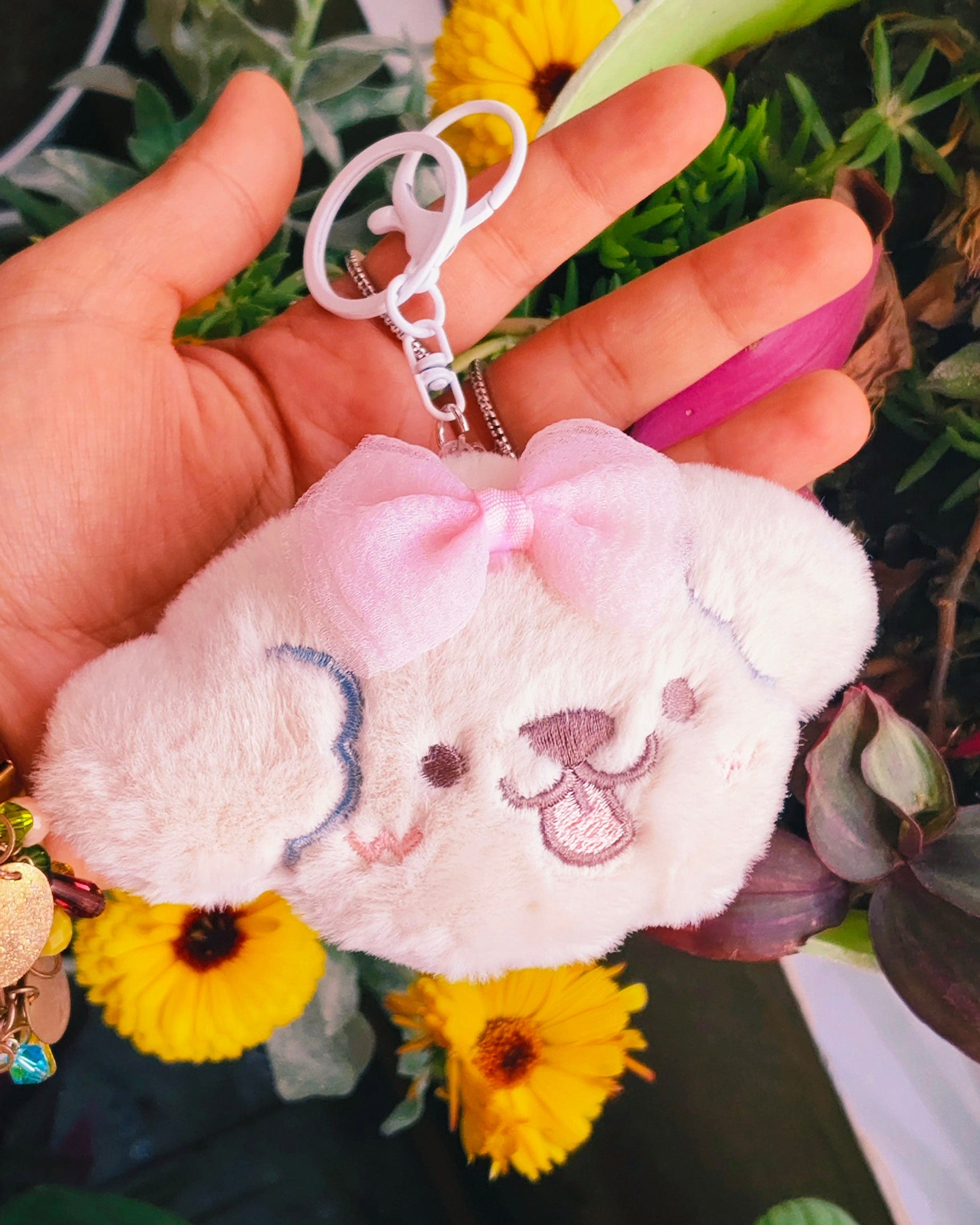 Plush keychain|Soft|Imported plush|Cute Keychain