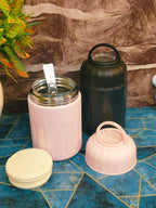Insulated Food Jars|Hot and Cold|Spillproof|Premium quality|Stainless steel|With spoon|kiidzkornerz