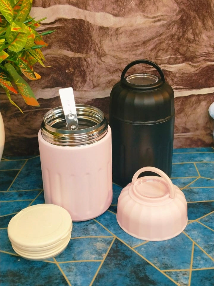 Insulated Food Jars|Hot and Cold|Spillproof|Premium quality|Stainless steel|With spoon|kiidzkornerz