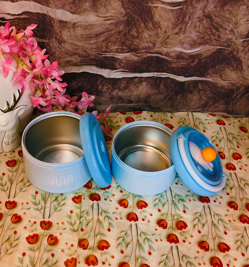 1600ml double luxe|premium quality|lunchbox|Leakproof|insulated|stainless steel|kiidzkornerz