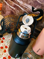 1200Ml flask| Upto 10hrs hot | steel cup on top|Leakproof design|Stainless steel|kiidzkornerz