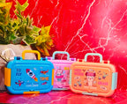 Happy-bento|Insulated Lunchbox|Spill proof|600ml|Non-Detachable steel|with Handle