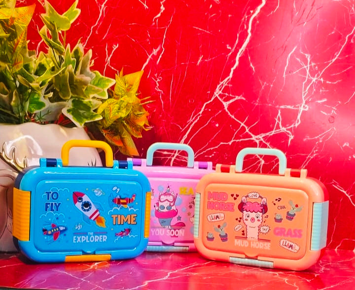 Happy-bento|Insulated Lunchbox|Spill proof|600ml|Non-Detachable steel|with Handle