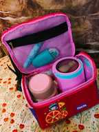 Tokyo puffy insulated lunchbag|Insulation|2-Zipper|Premium Quality|Waterproof|kiidzkornerz