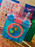 Cute Sip|500ml| BPA Free | Premium quality| Dual Compartment|With Belt