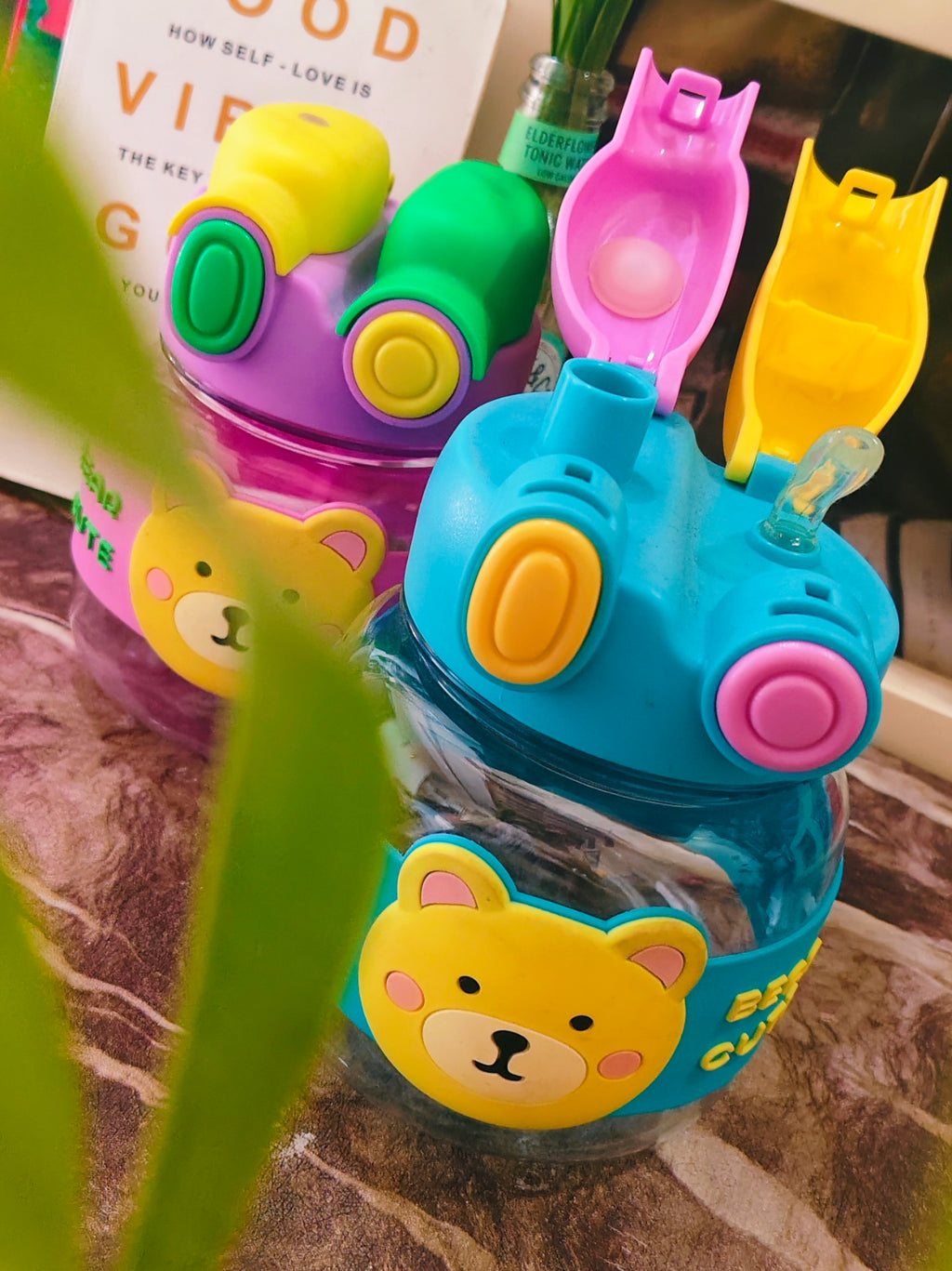 Jumbo-Jum Sip|1000ml| BPA Free|Premium quality|Dual Sip | With Belt